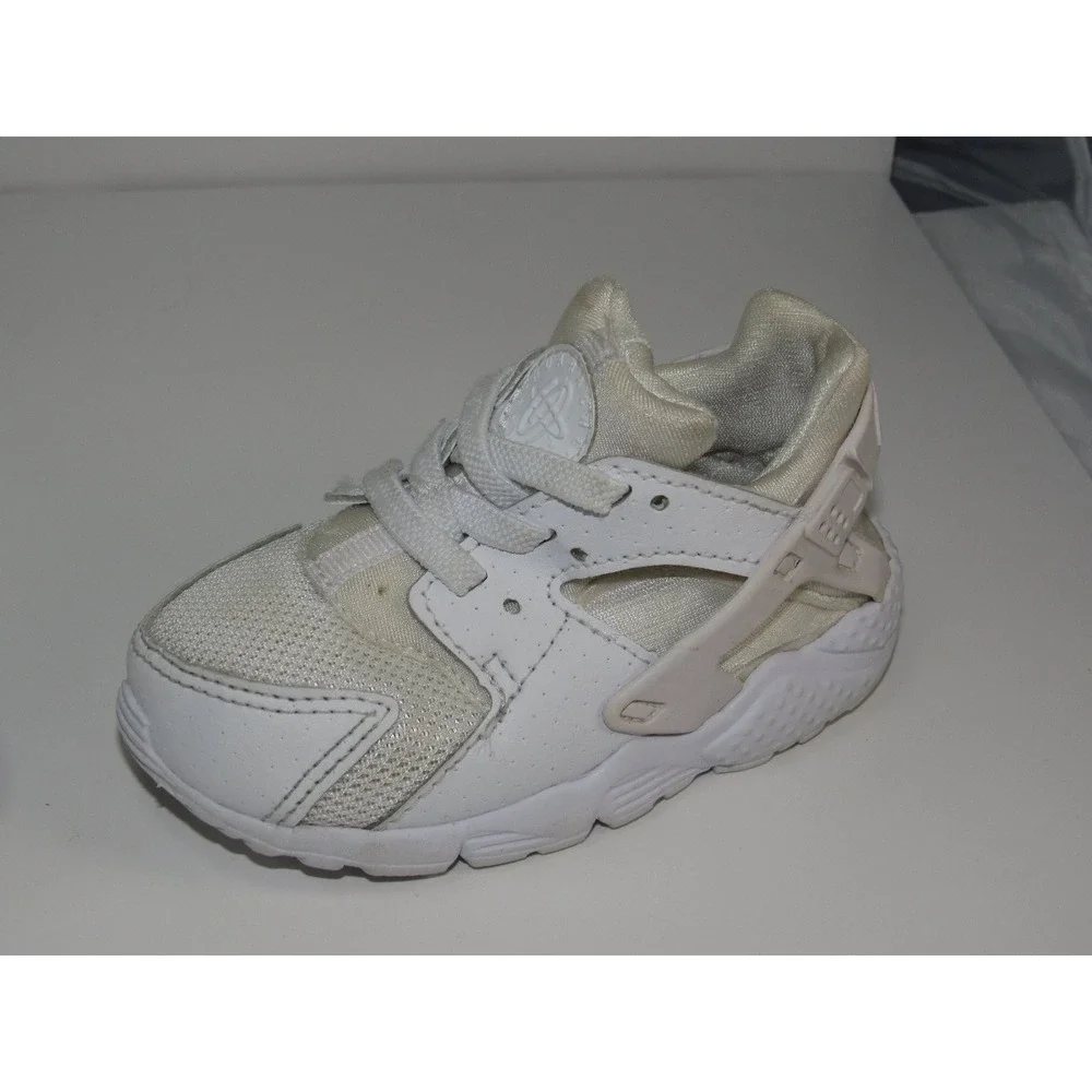 Nike Huarache Baby Sneakers White Size 6C Leather Mesh Comfort‎